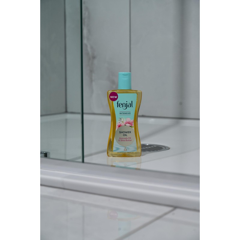 Fenjal Intensive Shower Oil, Lightly Foaming Milk, Smooth & Hydrating,