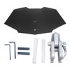Motorcycle Windshield Acrylic Heightened Adjustable Clip On Wind Deflector Windscreen