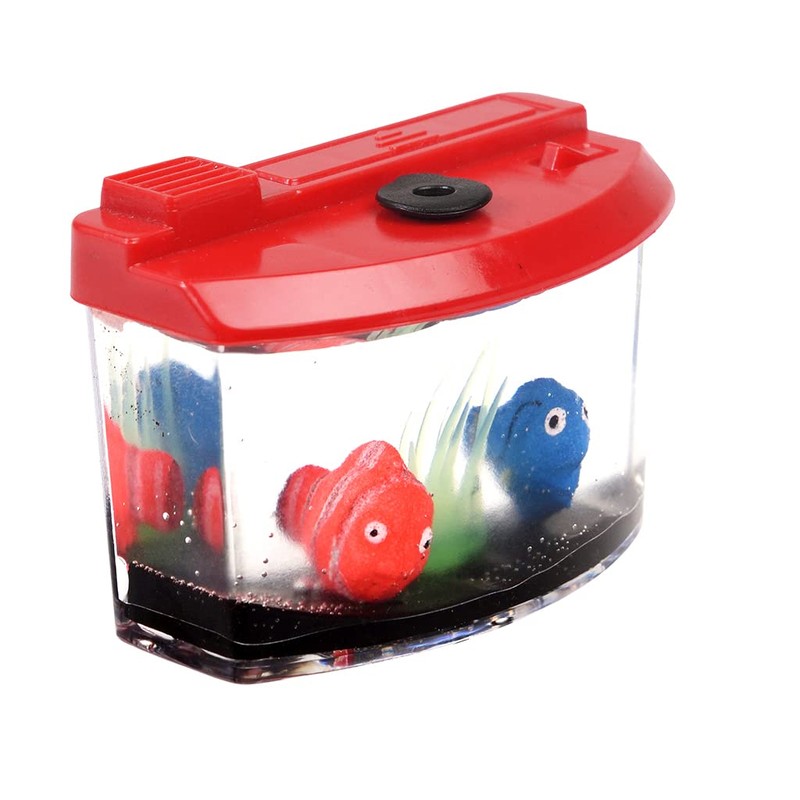 dotcomgiftshop Magic Aquarium - Card, Rubber, Plastic - Growing Aquarium