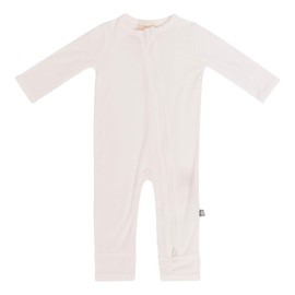 KYTE BABY Unisex Zipper Closure Footies, Rayon Made From Bamboo 12-18 Months Cloud
