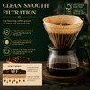320 Count #4 Cone Coffee Filters for 8-12 Cup Drip