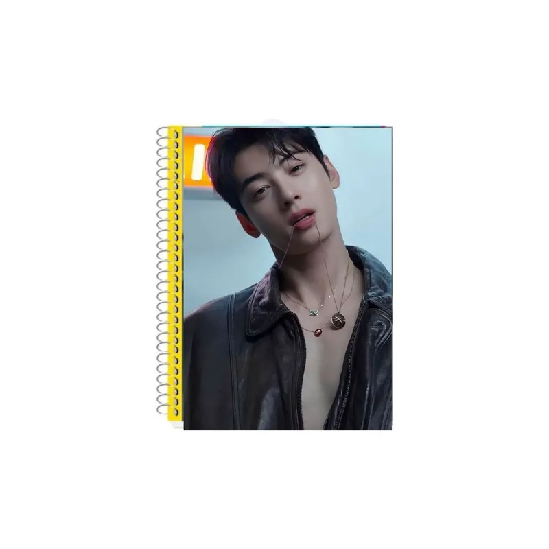 Cuaderno Profesional Cha Eun-woo Pasta Dura 200 Hojas