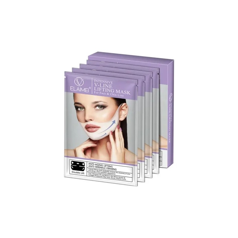4 Mascarilla Lifting V-line Intensiva Reafirma Y Levanta