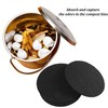 Resinta Compost Bin Filters - 12 Pack Refill Set, Round