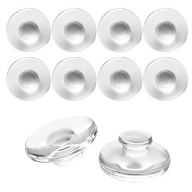HiCycle2 Nose Pads Replacement for Silhouette Eyeglasses Nose Pads Glasses Eyeglasses Plug-in Nose Bridge Pads. (round 9mm) 5 pairs