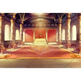 Baocicco 9x6ft Luxury Palaces Photo Backdrop Ancient Royal Throne Golden Hall Carpet Marble Pillar Photography Background Wedding Birthday Kids Costume Party Princess Prince King Queen Portrait