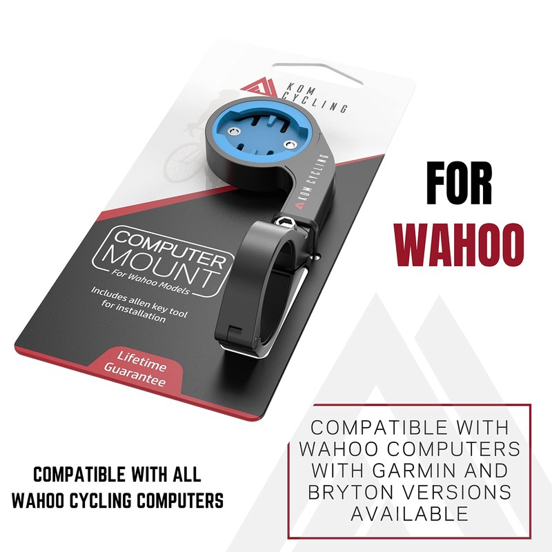 KOM Cycling Wahoo Elemnt Roam & Elemnt Bolt Out Front