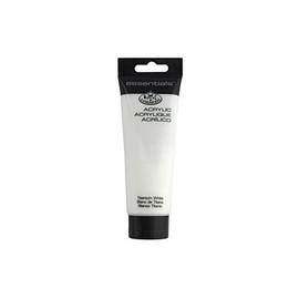 Essentials(tm) Acrylic Paint 4oz-titanium White