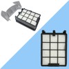 4 Pack HEPA Exhaust 440005573 Filters Replacement for Hoover UH71250