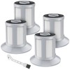 4-Pack 2156A Replacement Vacuum Filter for Bissell Zing 2156 1665