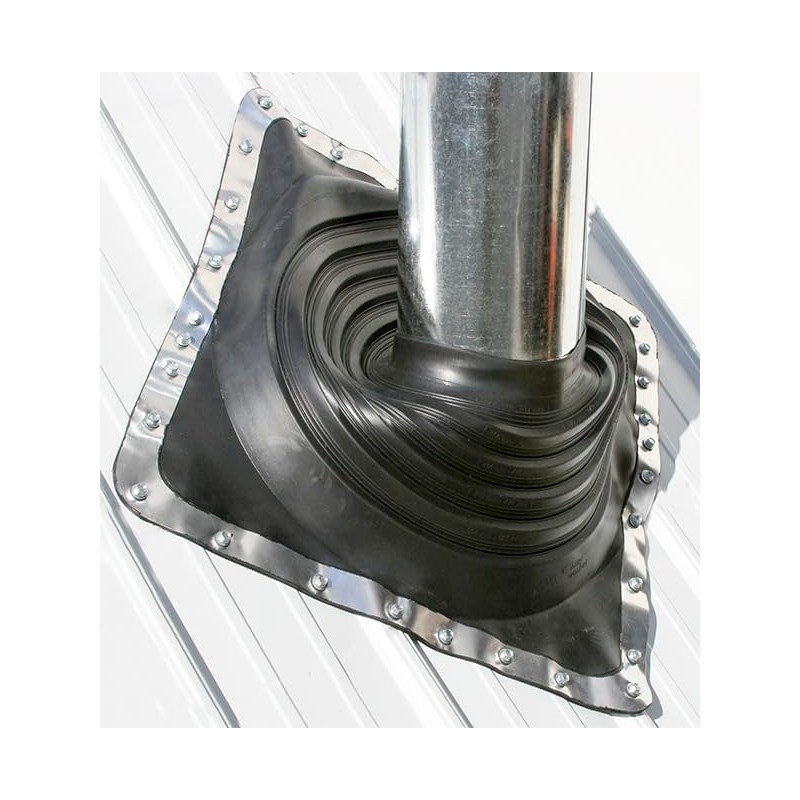 Oatey Closed to 5-3/4 in. Master Flash 8 in. x