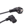 Maclean MCTV-803 Earthing Contact Angled to IEC Plug Left Angled
