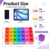 Weekly Pill Organiser, 28 Compartment Pill Box