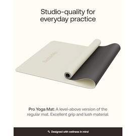 BetterMe Pro - Tapete de yoga antideslizante para entrenamiento en casa, ligero y cuidadoso tapete de ejercicio y entrenamiento de calidad para yoga, 