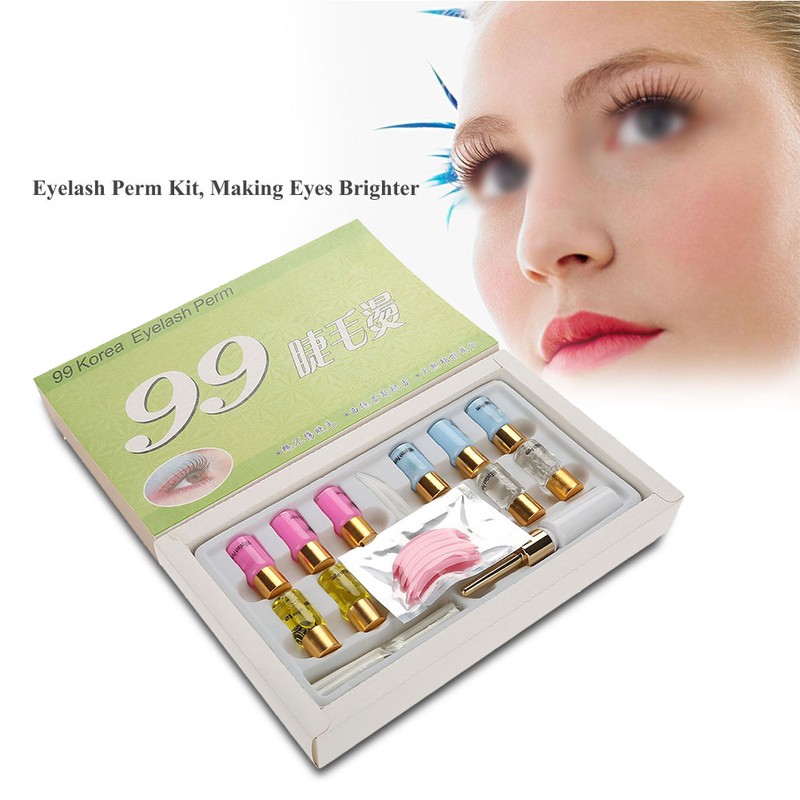 Long Lasting Natural Eyelash Perm Kit Curler Eye Lashes Curling