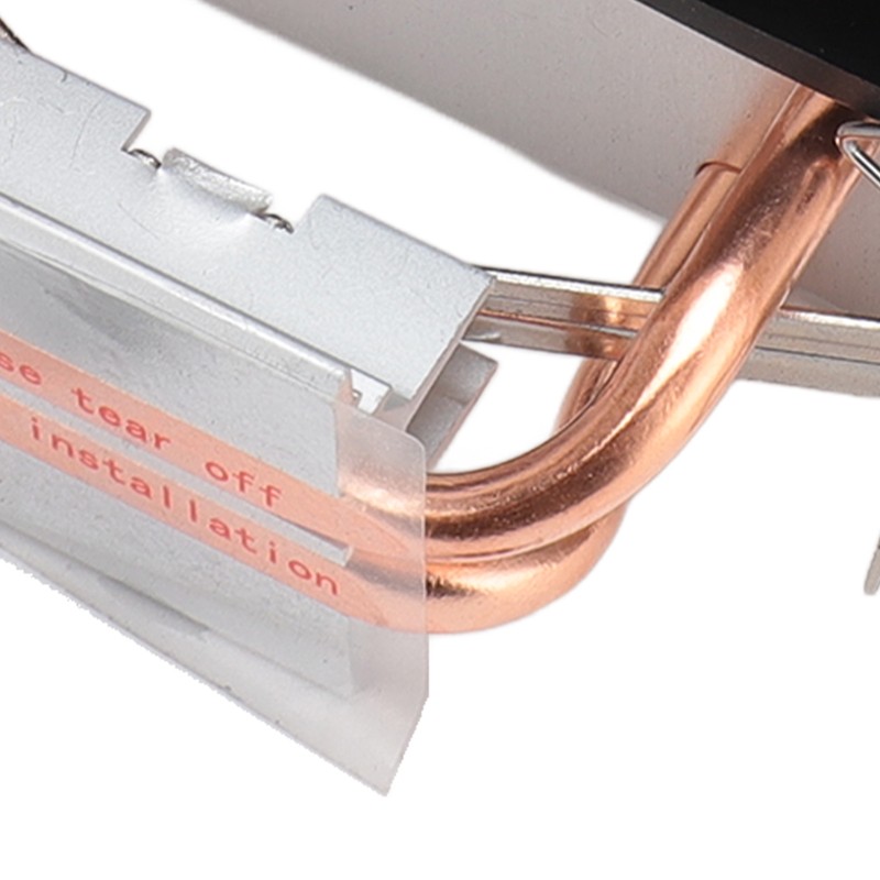 CPU Cooler Dual Heat Pipe 48CFM DC12V Quiet Operation Hydraulic