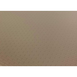 Slater's Plastikard 0406 7mm 'O' Gauge Brick Plastic Styrene Sheet