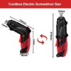 AFNZTME Cordless Power Screwdriver Electric Screwdriver Rechargeable Set, Battery Powered