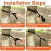 LPZMPZ Pack of 2 Swing Attachment Hammock Attachment with 2