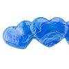 1 Heart Patent Clasp (3HERZEN) Approx. 11 cm long width 3.5 cm in