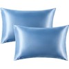 Luxury Silky Satin Pillowcase for Hair and Skin, 2-Pack -