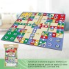 Tapete De Juego Para Niños Con Ludo 90x90cm, Tapete Bebe