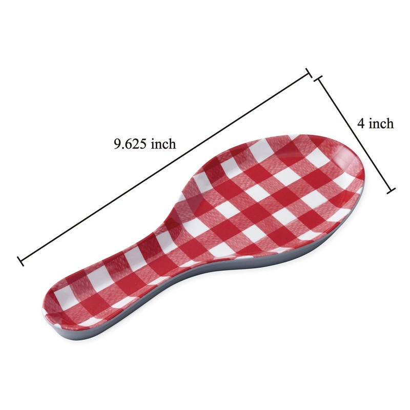UPware Melamine Spoon Rest Spoon Holder Kitchen Utensil Holders 9.625