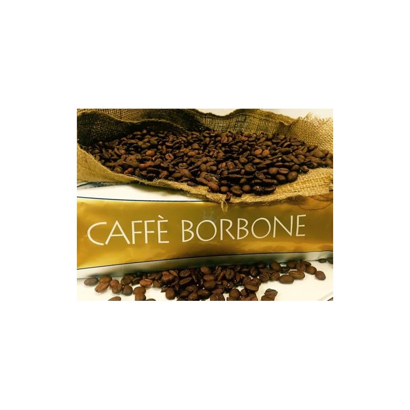 Caffè Borbone Whole Bean Coffee, Medium-Dark Roast, Gold Blend, Authentic