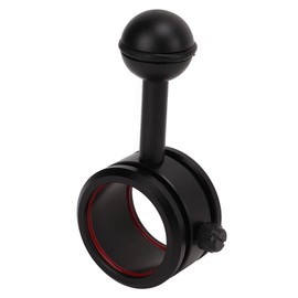 Shanrya Scuba Diving Equipment, Diving Flashlight Clip, Light Weight Flashlight Diving Ball Arm Ball Head Clamp Mount Adapter for Underwater Strobe Housing Light