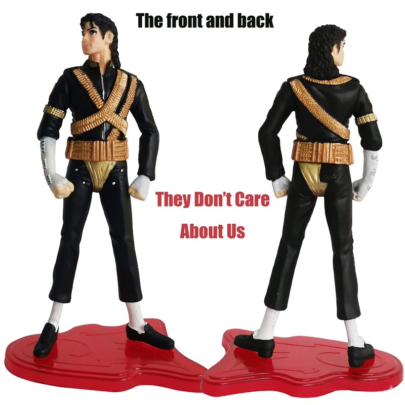 BOMJJOR 5 Pack Michael Jacksn Action Figure Rock King Classic