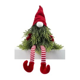 Ganz Midwest CBK Christmas Décor Piney Gnome Shelf Sitter Figure 8" MX181368