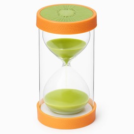 Jumbo Fruit Sand Timers for Kids – Durable, Colourful Hourglasses for Time Management and Learning – Perfect for Classrooms, Homework, Therapy, and Play (10 Min Kiwi)