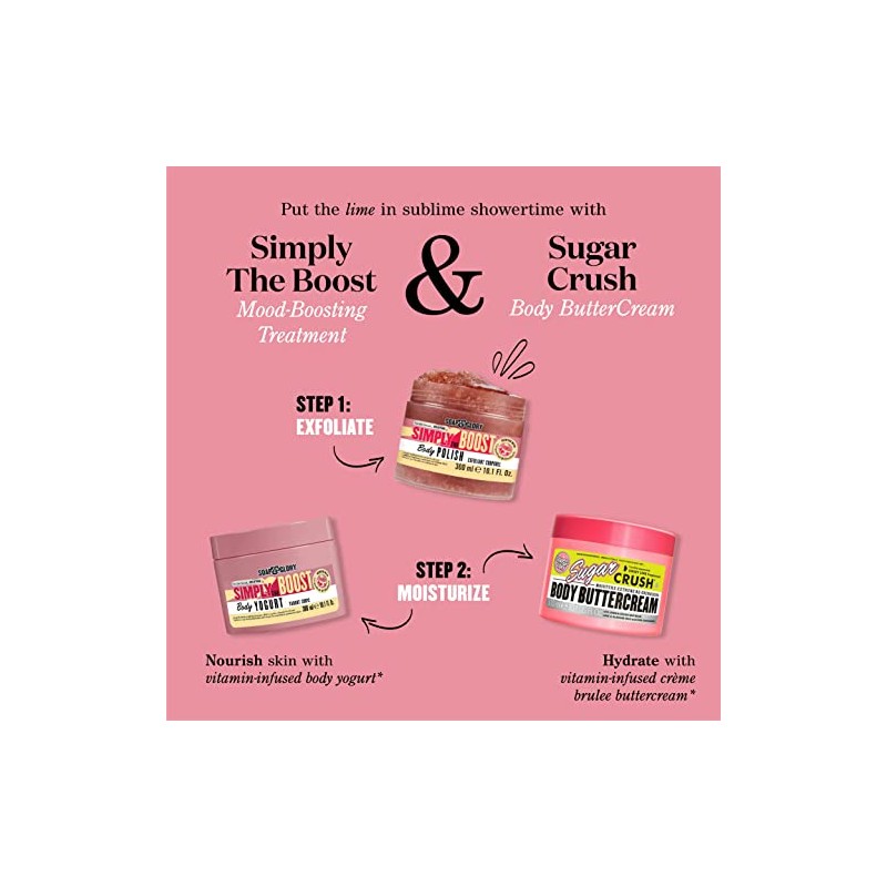 Soap & Glory Simply The Boost Body Yogurt - Lightweight