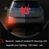 PGTOPONE Upgrade LED Rear Bumper Reflectors Light Fog Brake Tail