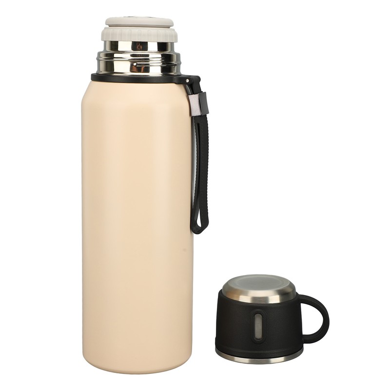 Vacuum Water Bottle 1200ml Stainless Steel Portable Insulated Water Cup