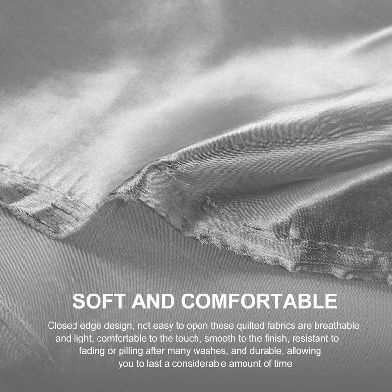 IWOWHERO Satin Blanket Binding Quilting Patchwork Material Practical Sewing Sheets