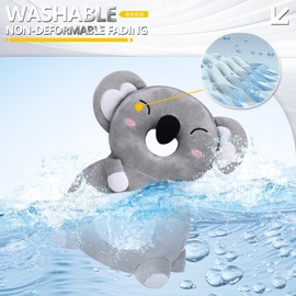 Bambebe Baby Head Protection Pillow Head Protection Backpack Safety Pads Adjustable Size Baby Head Protector for 4-24 Months Toddler Baby Safety Helmet Baby Harness Baby Walking(Koala)