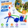 Air Rocket Foot Pump Launcher for Kids – EVA Foam