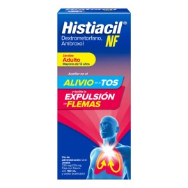 Histiacil NF Jarabe para la Tos Adultos 150 ml. Fórmula con Alivio Rápido y Efectivo desde el Primer Día. Tu Aliado Nocturno contra la Tos