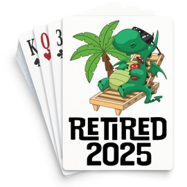 CafePress Retired 2025 Funny Standard Size Playing Cards