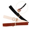 TOVINANNA 3pcs Adjustable Elastic Waistband for Durable Softball Belt Black