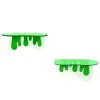 2-Pack Acrylic 7-Inch Floating Wall Shelves-Modern Design Multifunction Storage &
