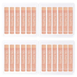 PATIKIL Skin Tone Oil Pastels, 24Pcs Soft Oil Crayons Creamy Pastels Stick Art Supplies for Art Painting Drawing Blending Graffiti for Artists Beginners