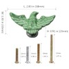 MARSTREE Eagle Shape Ceramic Knobs Drawer Handles Pulls for Wardrobe