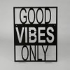 FH FalkonHome Good Vibes Only Metal Sign 318 x 400