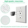 30 Pcs 3 Prong Loose Outlet Fix Plug, Plastic Socket