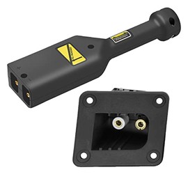 DIYOLFALL Golf Cart 36V PowerWise Charger Receptacle and W/Handle Plug for EZGO Medalist TXT 1996 Up OEM 73345-G01&73063-G01