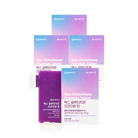 Max Glutathione Premium Tablets, 4 boxes (360 tablets), 12-month supply / 맥스 글루타치온 프리미엄 정 4박스 360정 12개월분