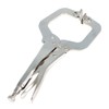 mitoharet 11 Inch C-Clamp Locking Pliers Set with Swivel Pad