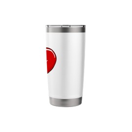 Hand Drawn Heart Toni - First Name Hearts I Love Toni Stainless Steel Insulated Tumbler